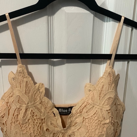 Blue B Collection Nude Lace Bralette Camisole Top US Size Small - Picture 5 of 7